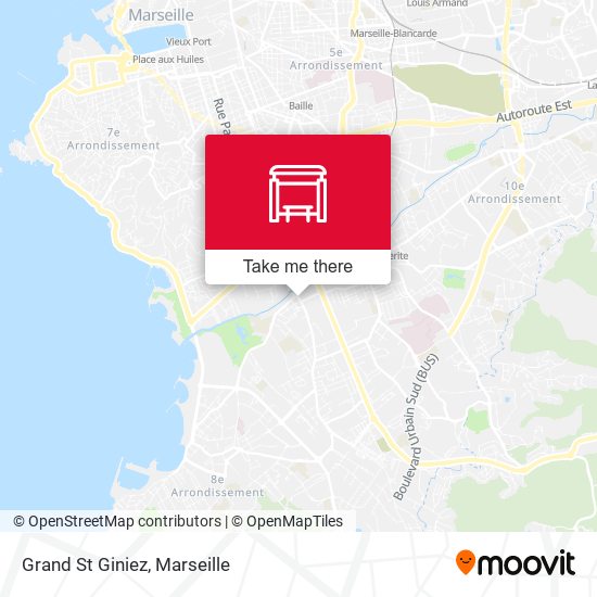 Grand St Giniez map