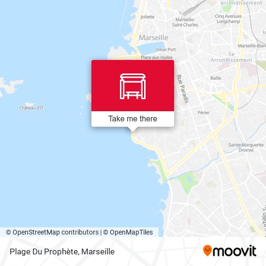 Plage Du Prophète map