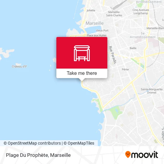 Plage Du Prophète map