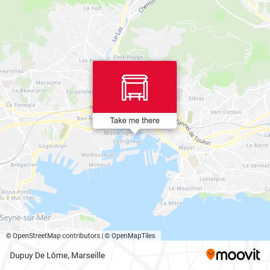 Dupuy De Lôme map
