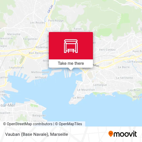 Vauban (Base Navale) map