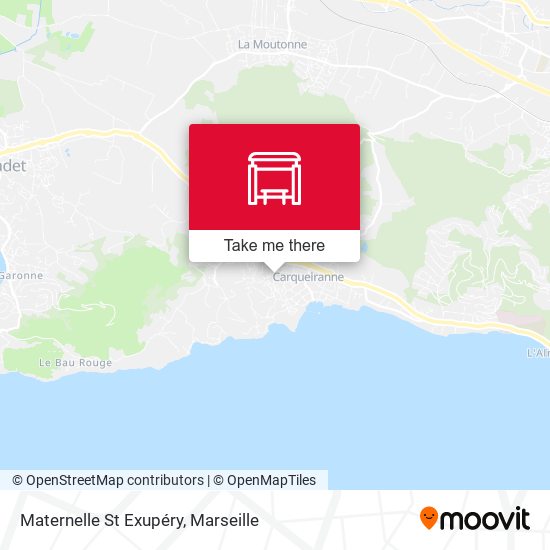 Maternelle St Exupéry map