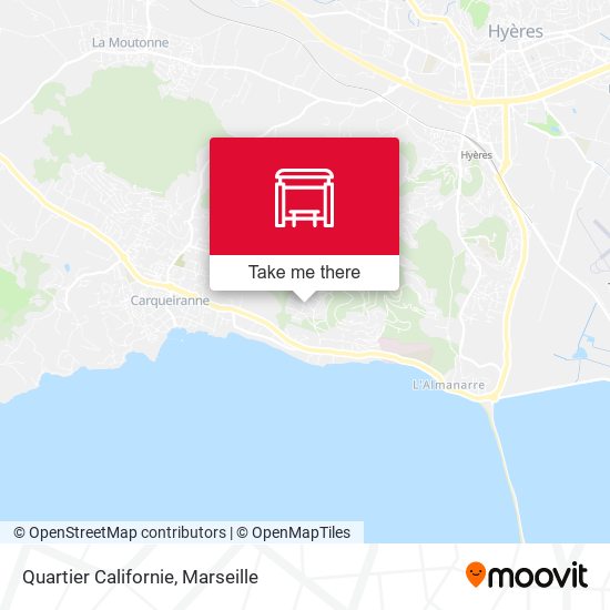 Quartier Californie map