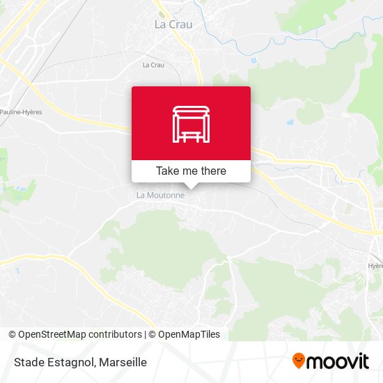 Stade Estagnol map