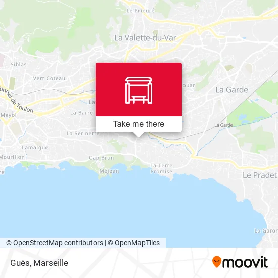 Guès map