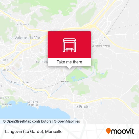 Langevin (La Garde) map