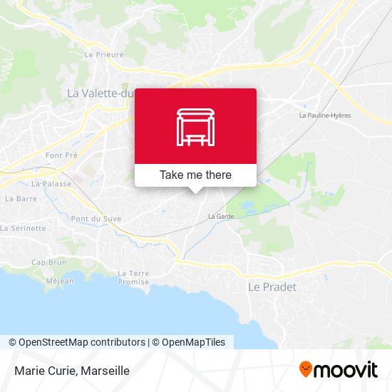 Marie Curie map
