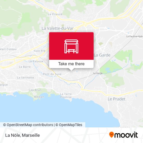 La Nôle map