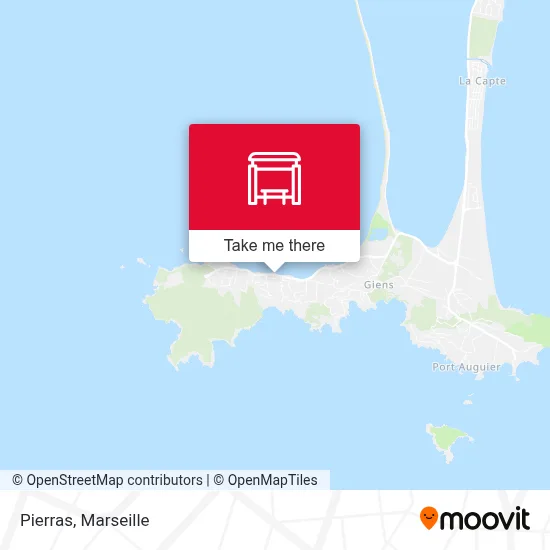 Pierras map