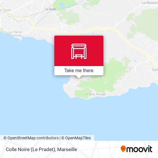 Colle Noire (Le Pradet) map