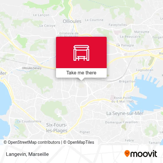 Langevin map