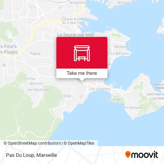 Pas Du Loup map