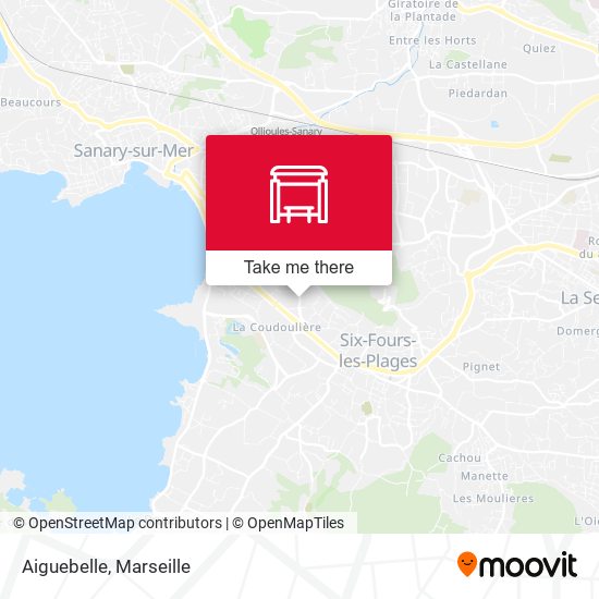 Mapa Aiguebelle