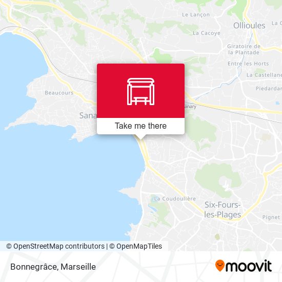 Bonnegrâce map