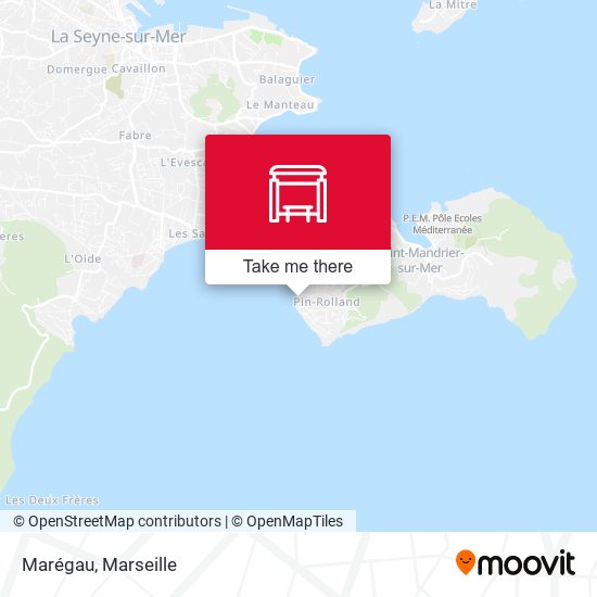 Marégau map