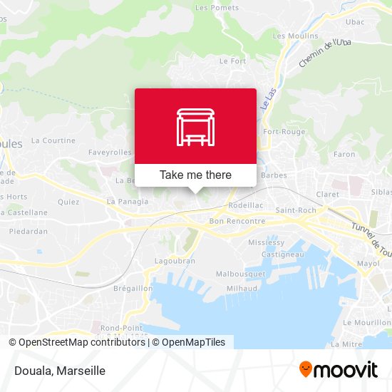 Douala map