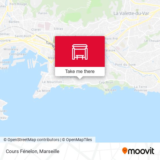 Cours Fénelon map