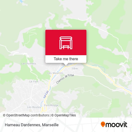 Hameau Dardennes map