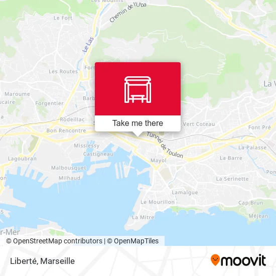 Liberté map