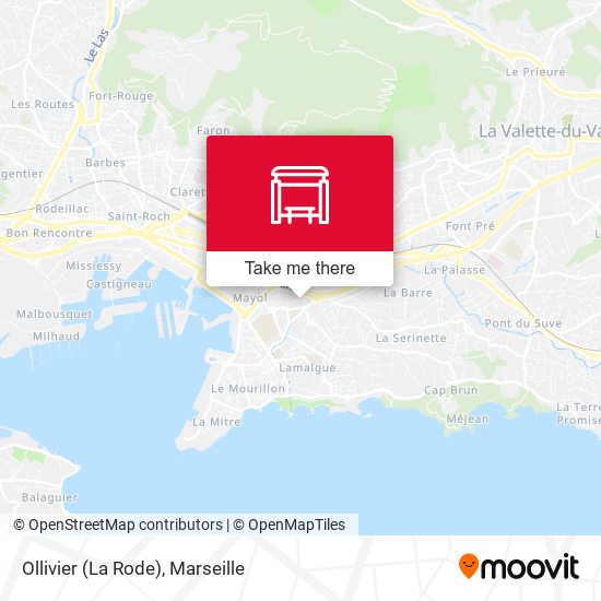 Ollivier (La Rode) map