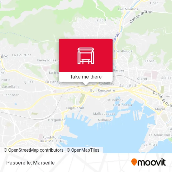 Passerelle map