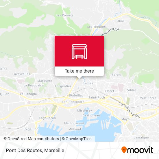 Pont Des Routes map