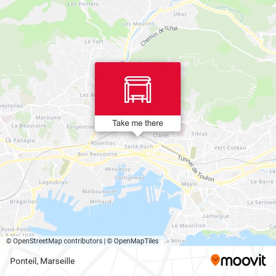 Ponteil map