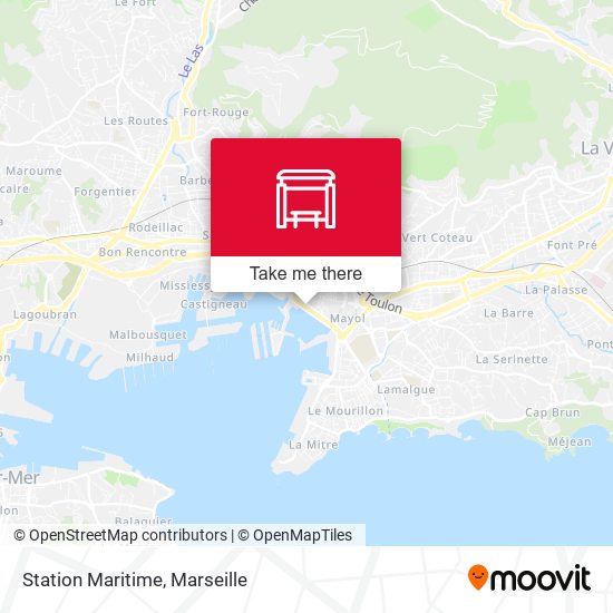 Station Maritime map