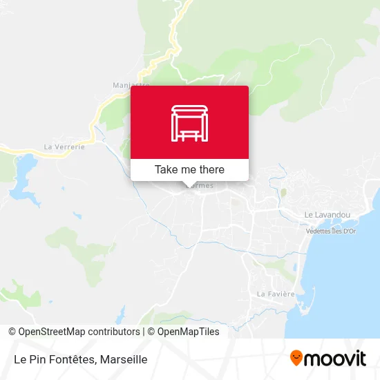 Le Pin Fontêtes map