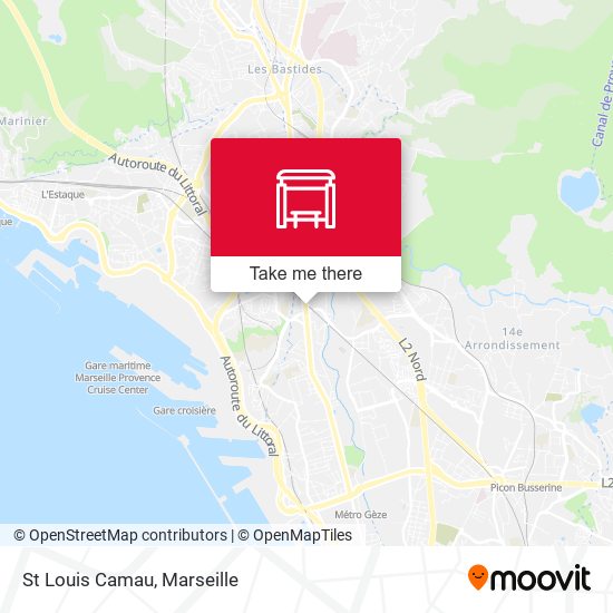 St Louis Camau map