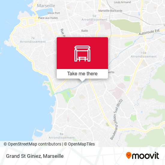 Grand St Giniez map