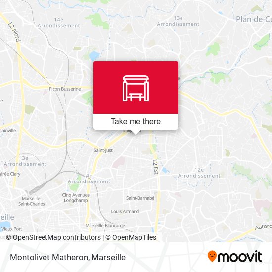 Montolivet Matheron map