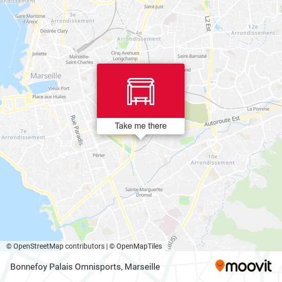 Bonnefoy Palais Omnisports map