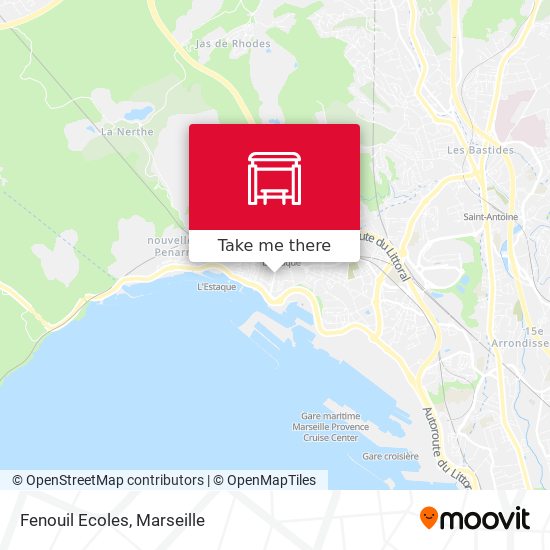 Fenouil Ecoles map