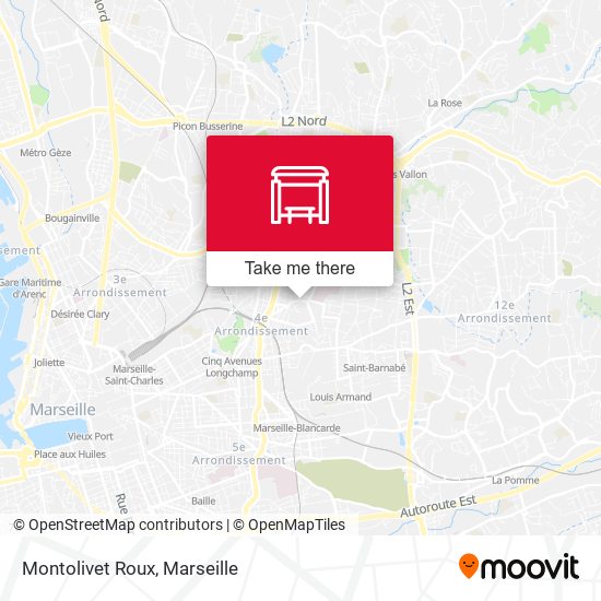 Montolivet Roux map