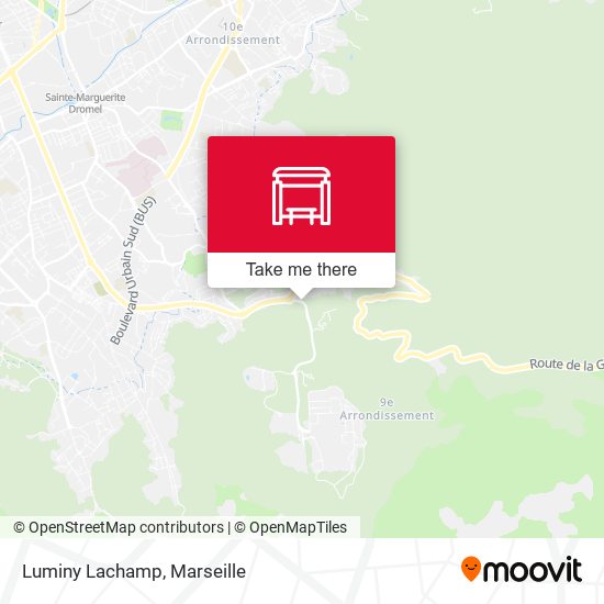 Luminy Lachamp map
