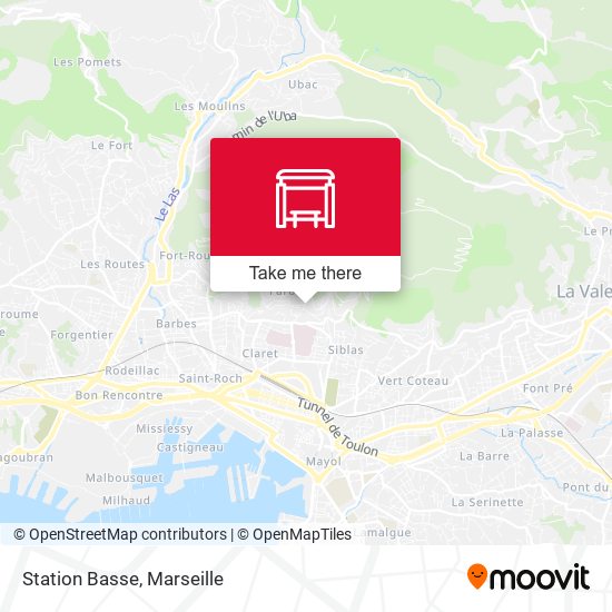 Station Basse map
