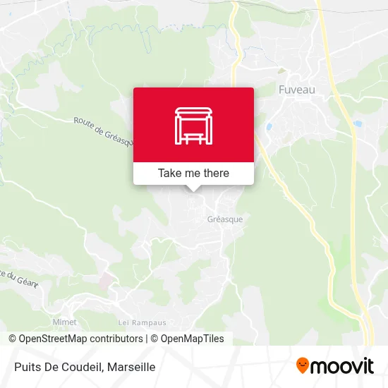 Puits De Coudeil map