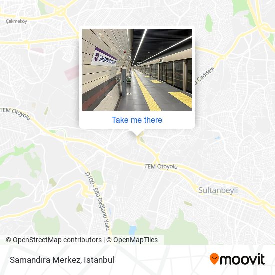 Samandıra Merkez map