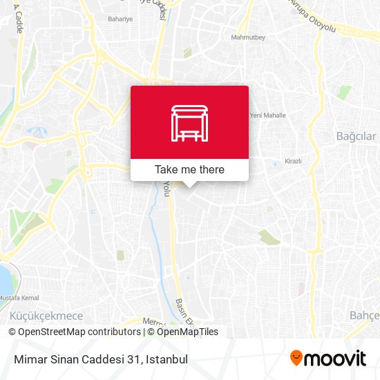 Mimar Sinan Caddesi 31 map