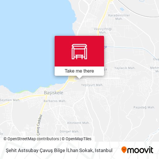 Şehit Astsubay Çavuş Bilge İLhan Sokak map