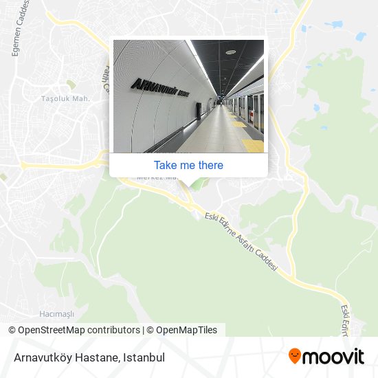 Arnavutköy Hastane map