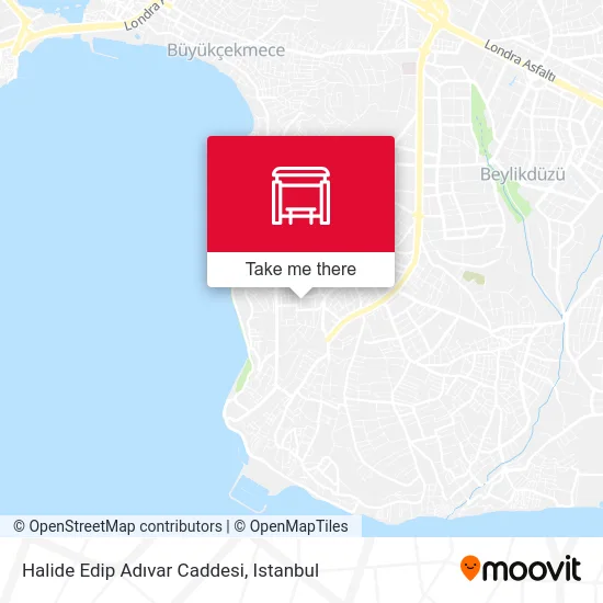 Halide Edip Adıvar Caddesi map
