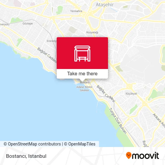Bostancı map