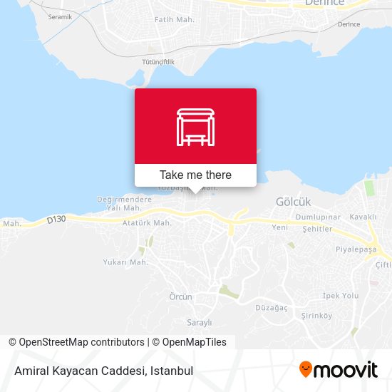 Amiral Kayacan Caddesi map