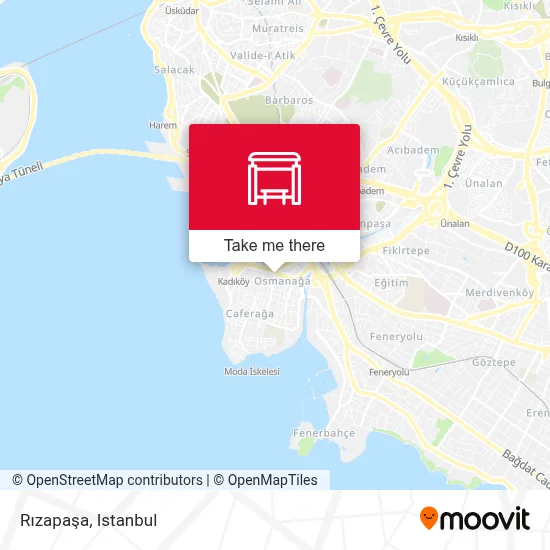 Rızapaşa map
