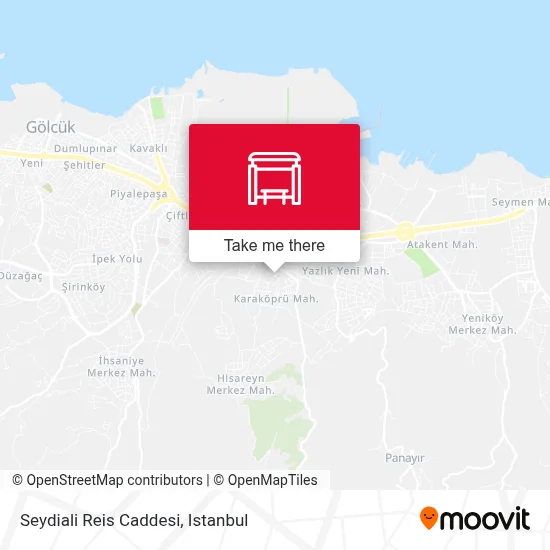 Seydiali Reis Caddesi map