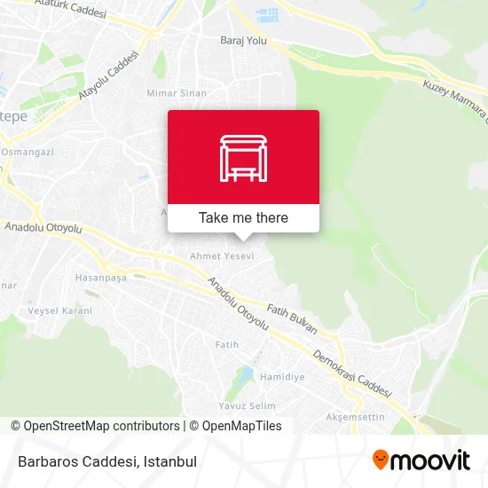 Barbaros Caddesi map