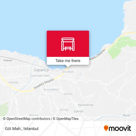 Göl Mah. map