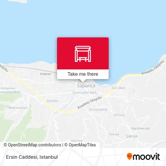 Ersin Caddesi map